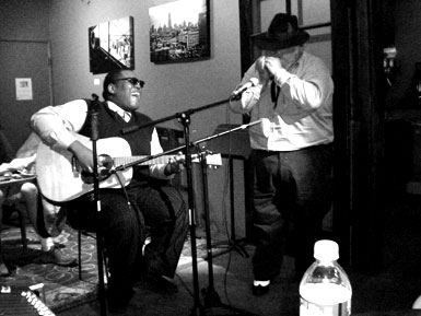 Bluesmen Jamming Big Wes and Blind Boy Paxton